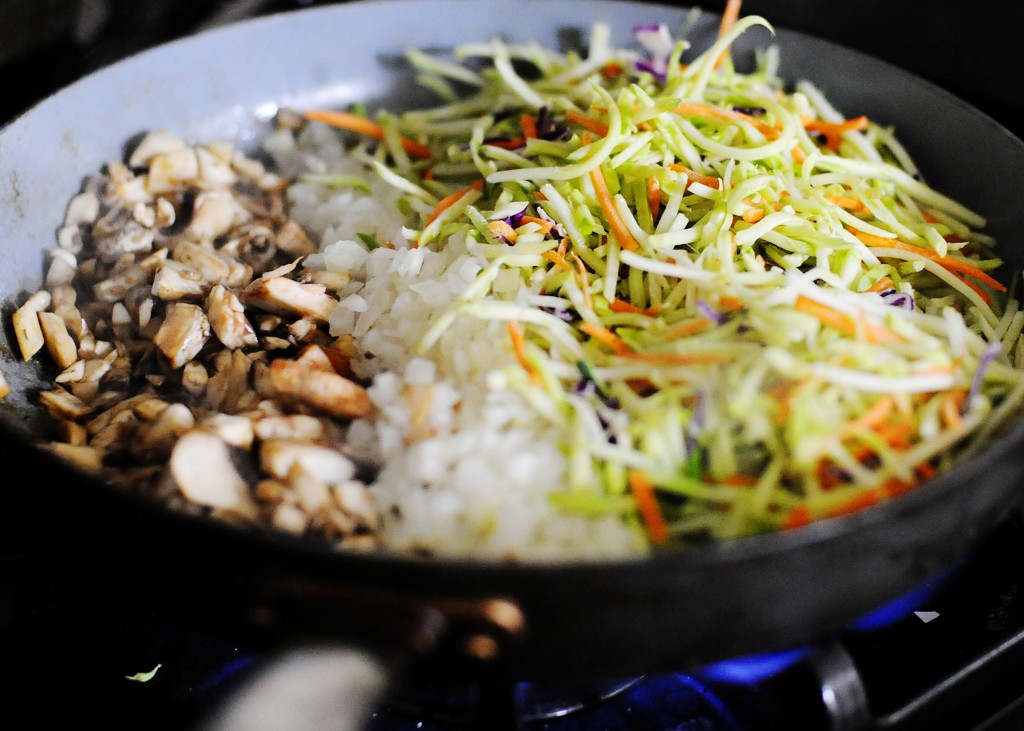 Asian Ground Beef Broccoli Slaw