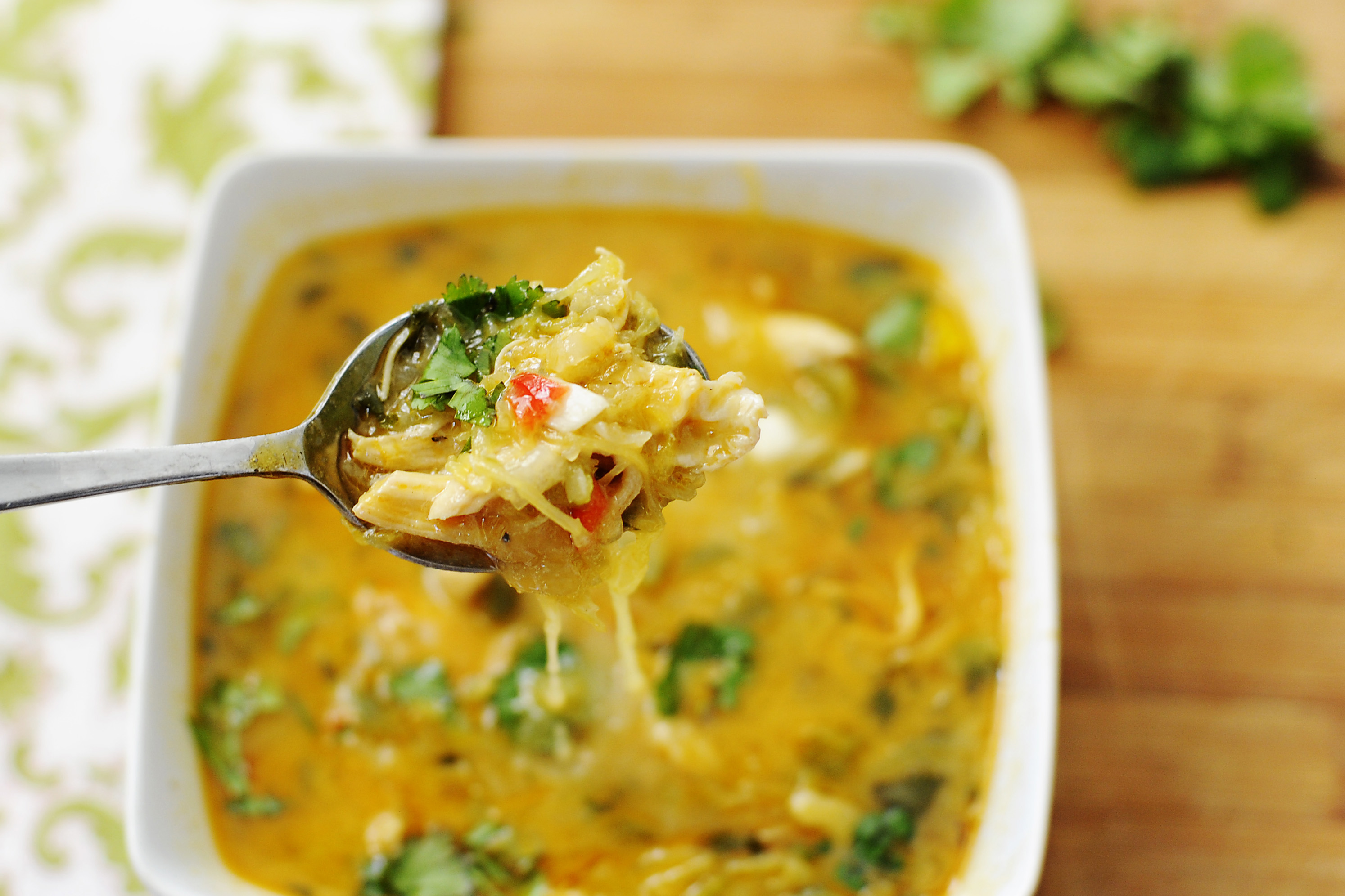 Southwestern Buffalo Chicken Soup