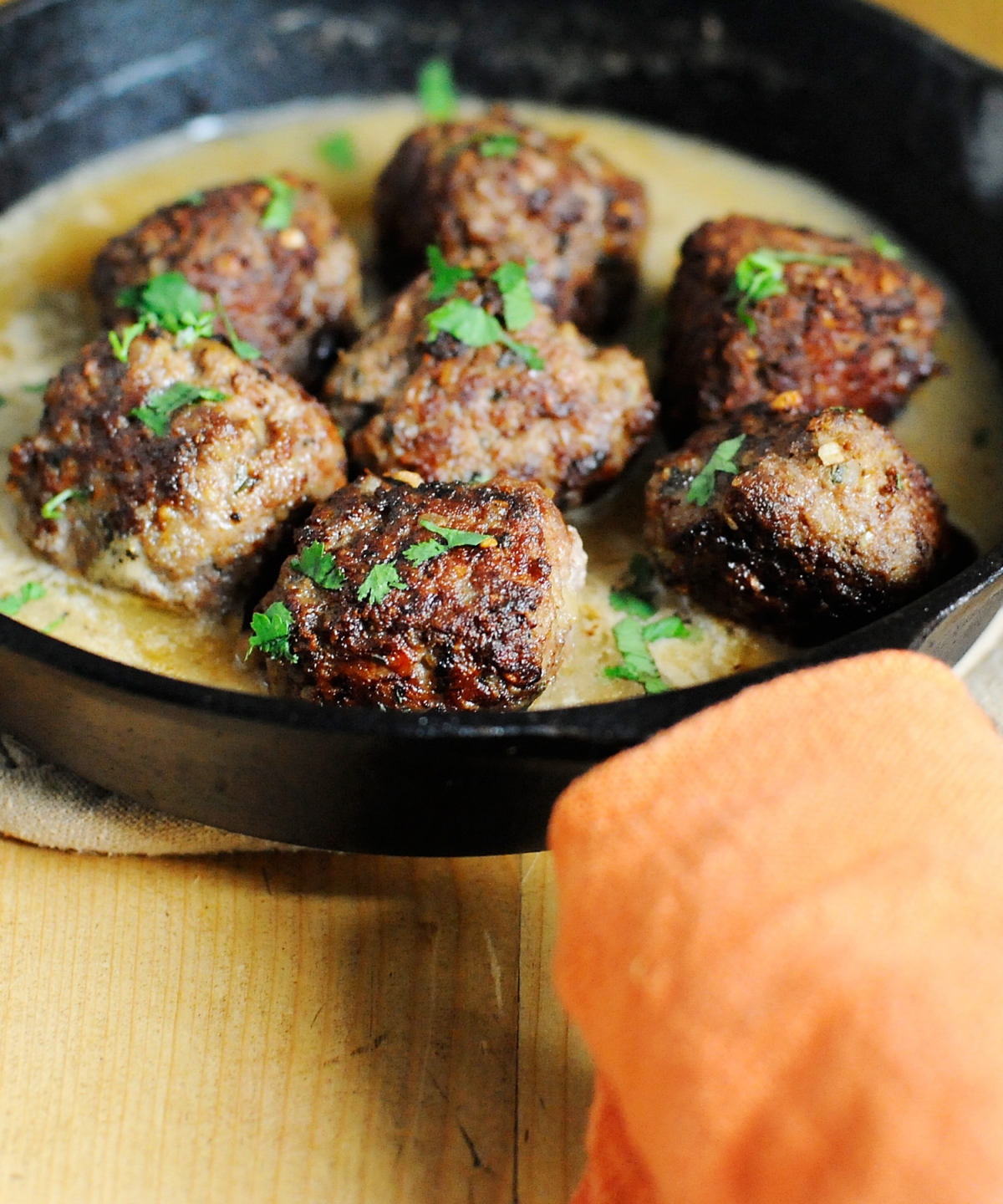 Swedish meatballs (“better than IKEA’s!”)