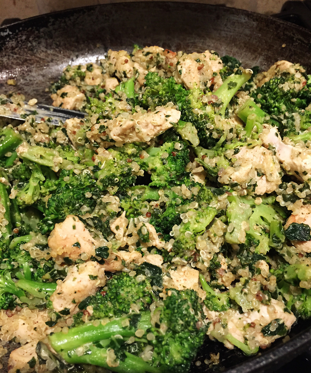 New family staple! Chicken and Rice (without the rice)